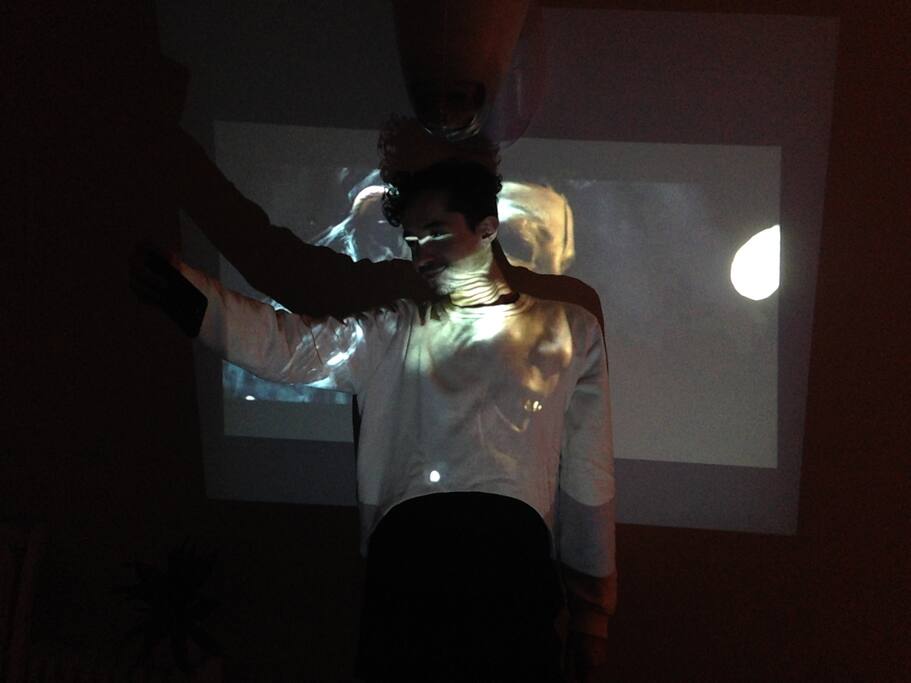 We have a projector!