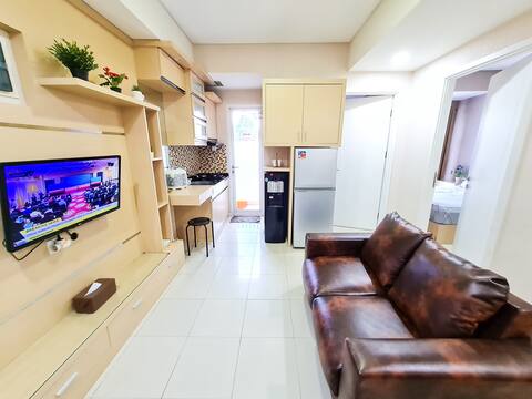 Cherish 2BR with Complete Facilities by AYA STAYS