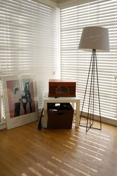 Sunny music corner - plays all formats.