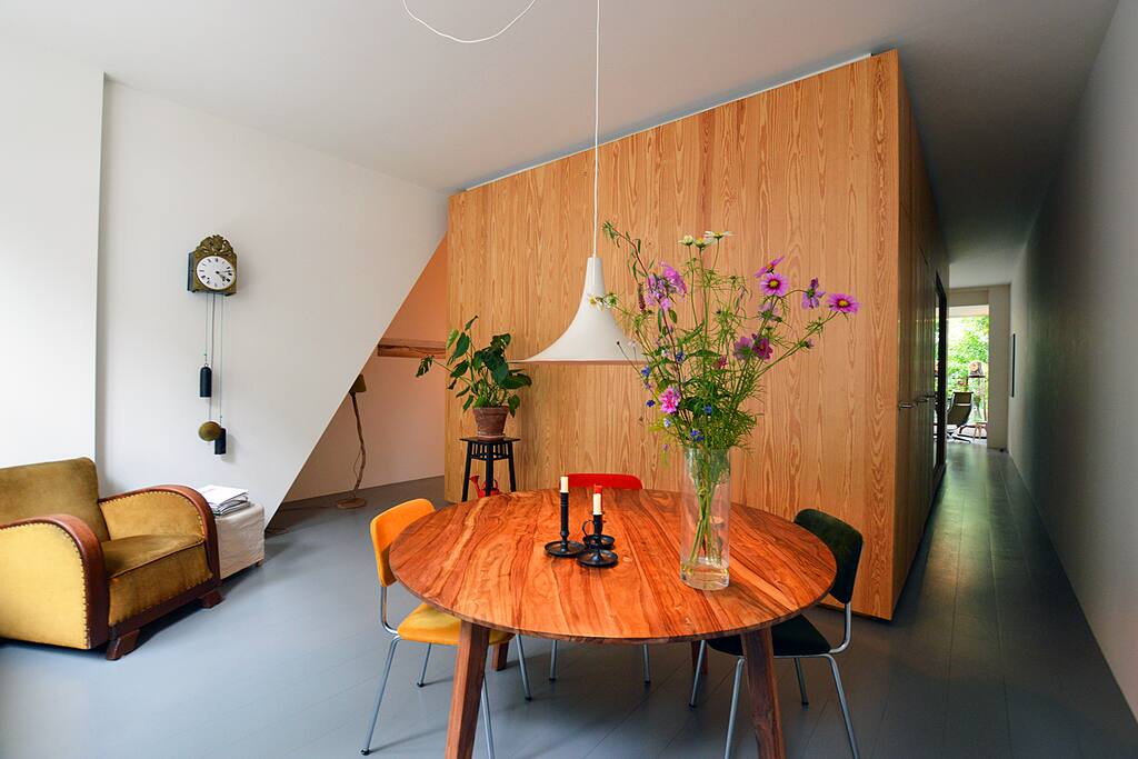 The room in the front with a lovely seat and a table if you need to do some work