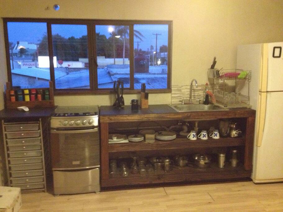 Kitchen area