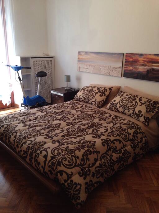 Stralcio della camera da letto matrimoniale