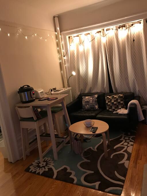 Cozy Sofa with Dining Table