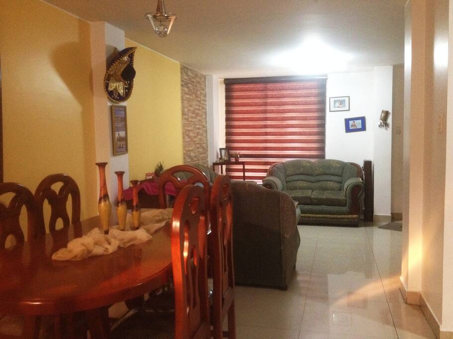 Ambiente cálido y familiar
