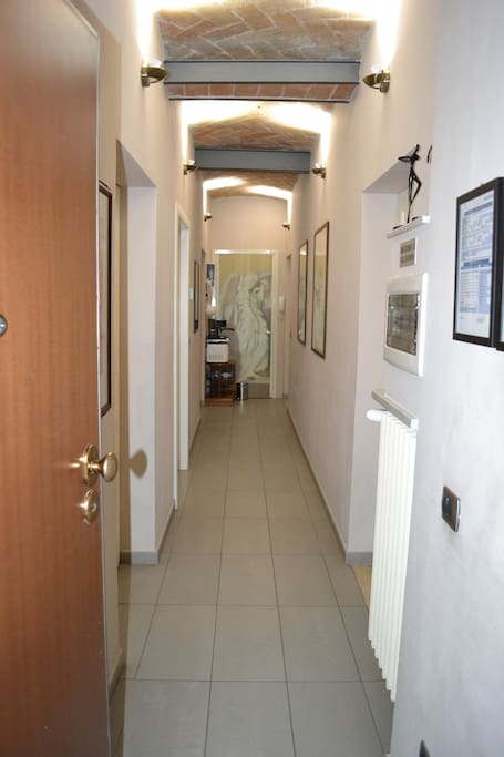 Corridoio di accesso alle camere
