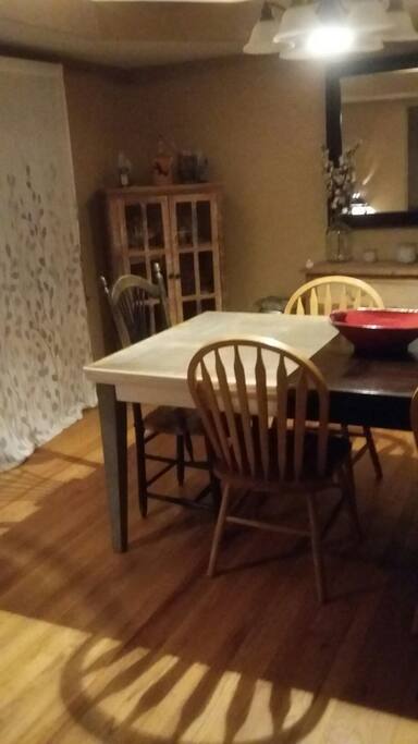 Shared space: dinning room