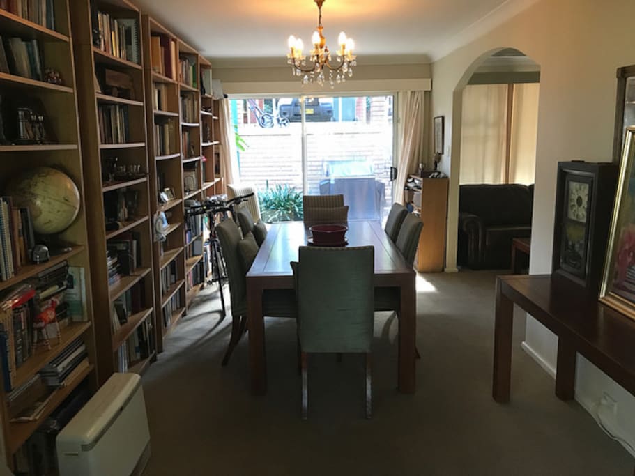 Library with view out front.