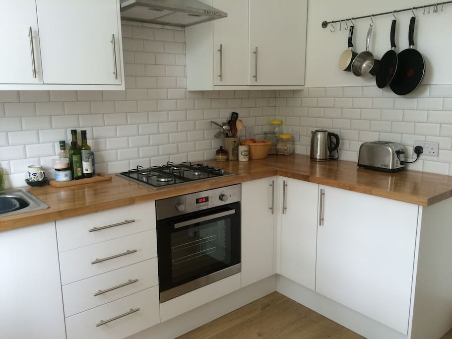 Newly refurbished kitchen