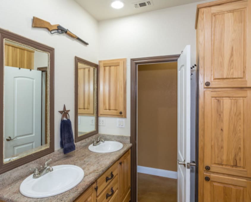 1 of 3 bathrooms