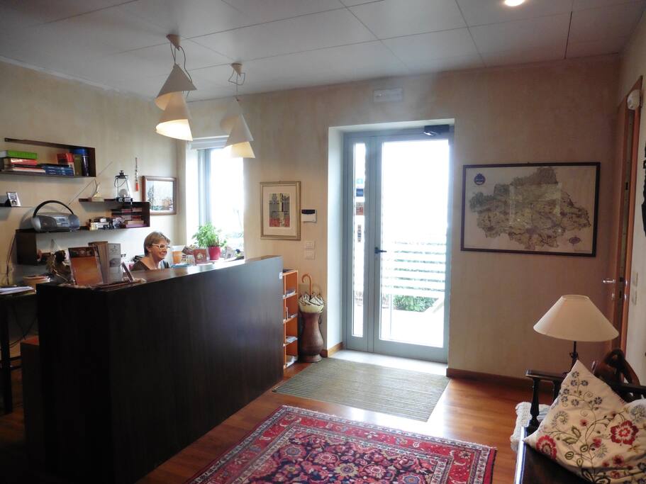 Area accoglienza clienti/Reception
