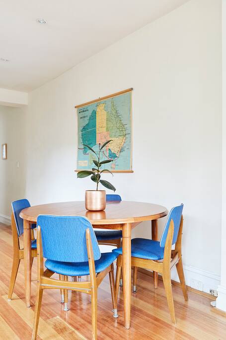 dining in kitchen