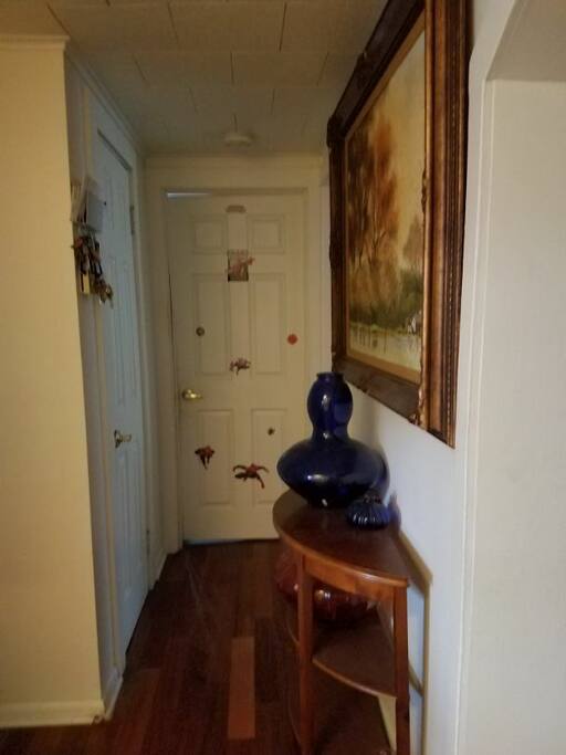 the hallway