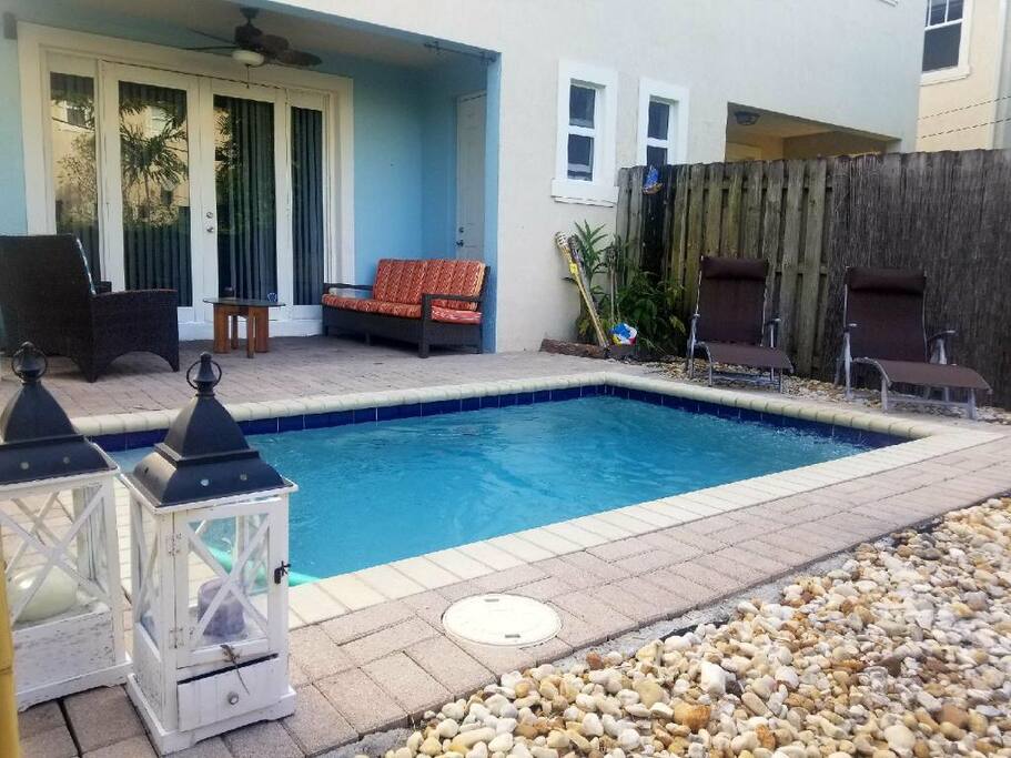 Pool area