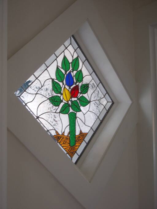Logo in glass
