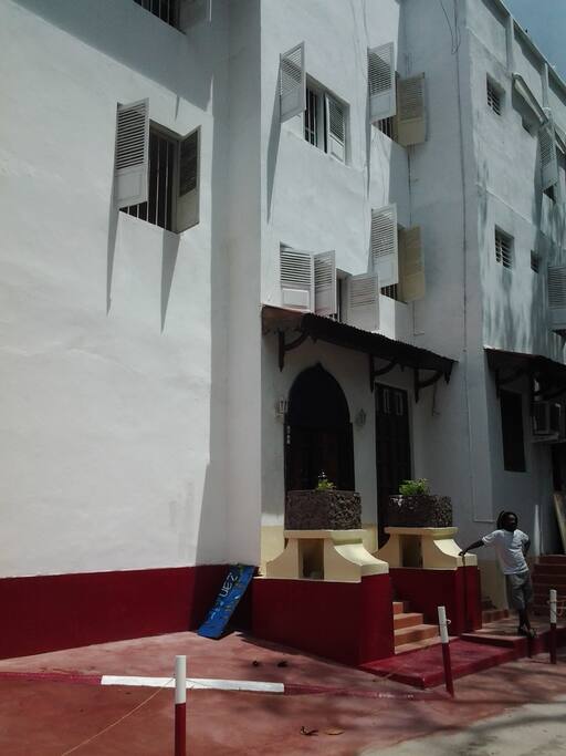 Front of building