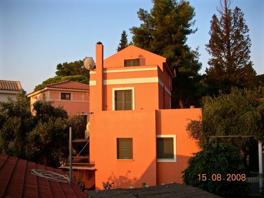 the maisonette from the eastern side