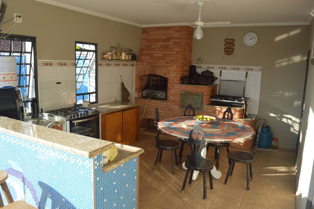 Cozinha da piscina