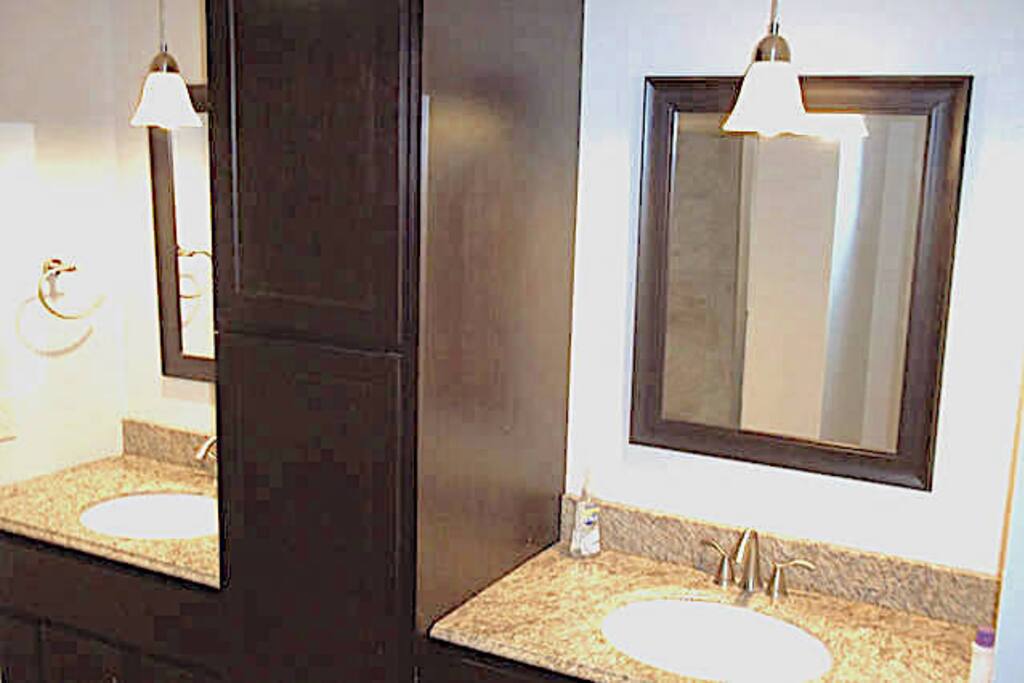 Two vanities