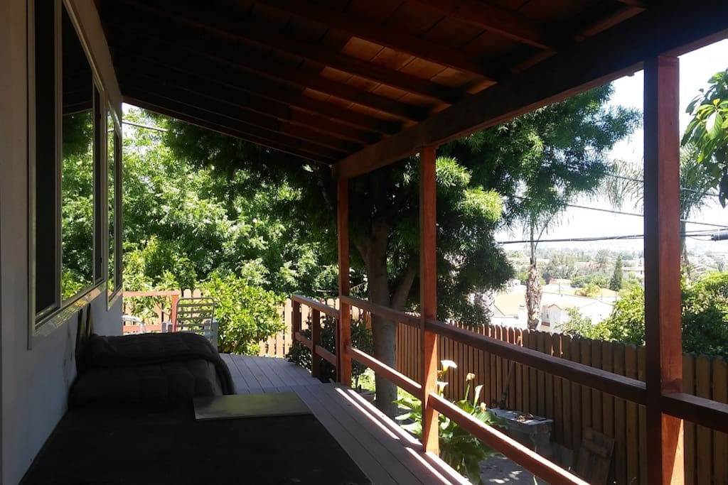The patio