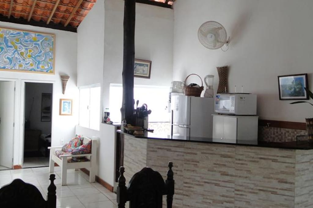 Cozinha dos apartamentos