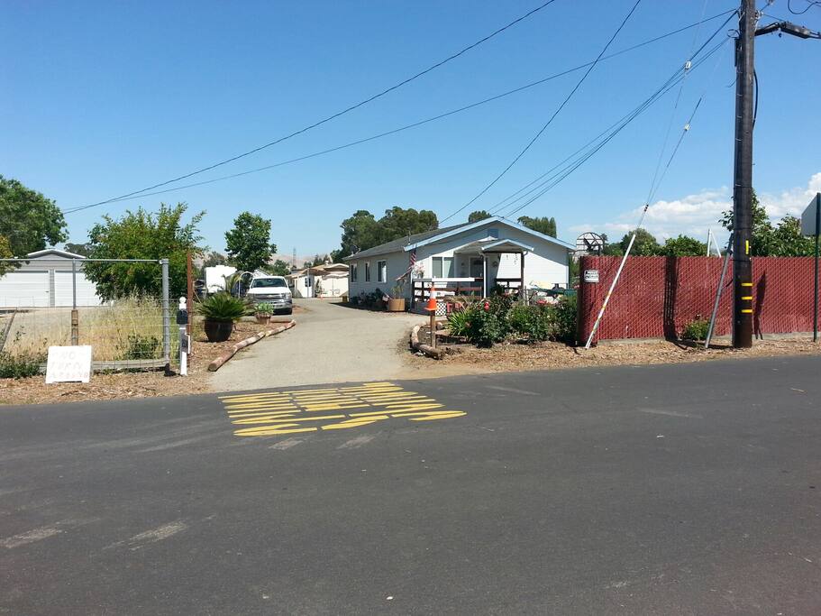 Our separate home in front
