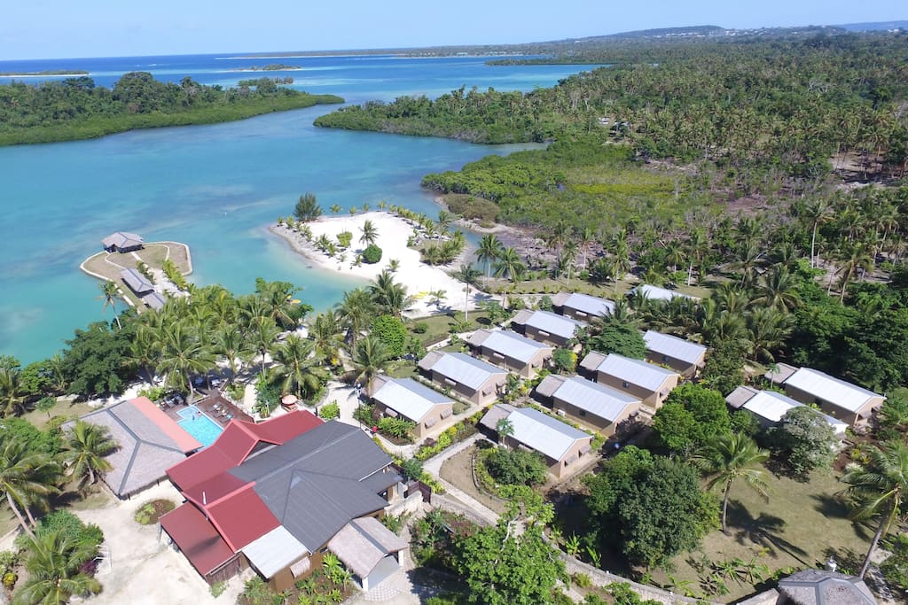 Layout of Aquana Beach Resort