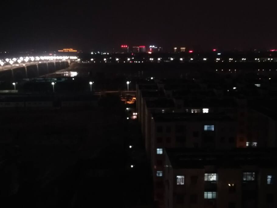洛河夜景