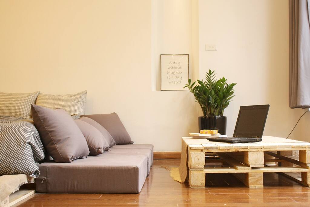 Self-made chilling corner