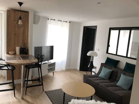 Bel appartement T2 moderne et cosy avec garage