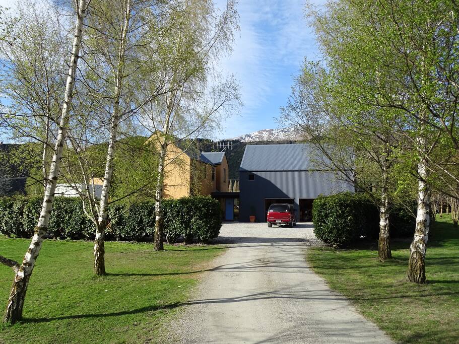 The driveway