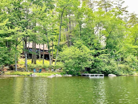 Tranquil Lakefront rental near Winnipesaukee