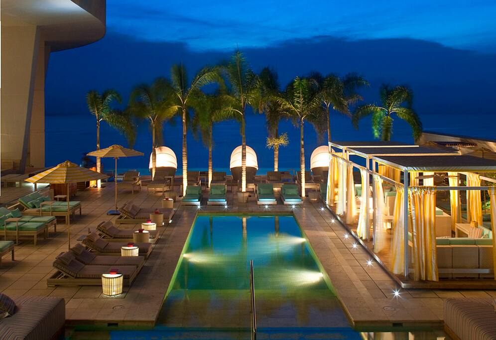 swimming pool area