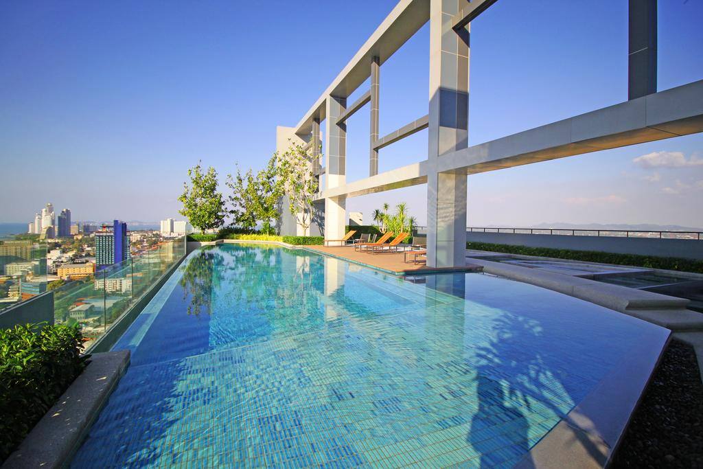 Swimming pool in day time