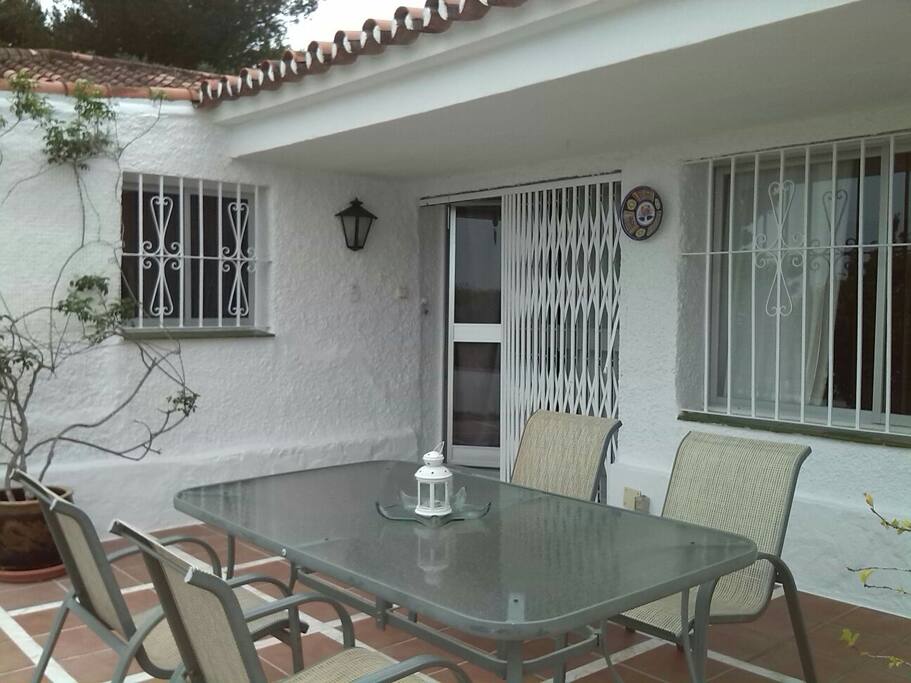 Entrada de la casa.