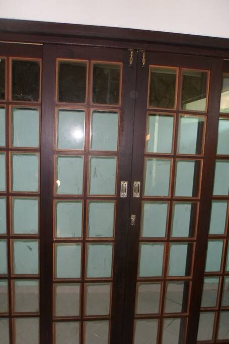Porta da Sala para área Gourmet