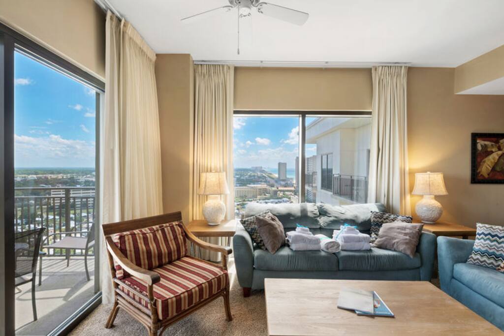Amazing panoramic views from every angle