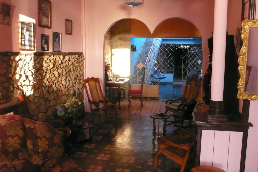 The living room