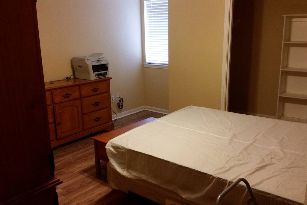 Flat screen TV on the wall Printer has been removed.