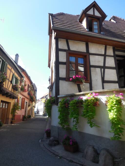 ruelle ou se trouve le gite