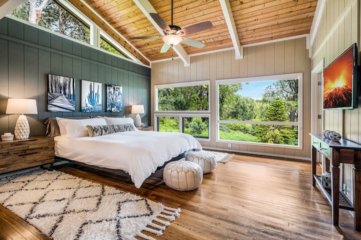 Chambre principale avec lit King Size Cal