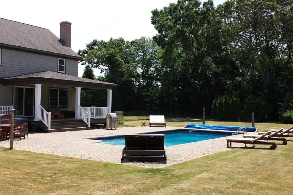Backyard view