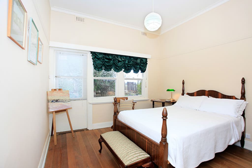 Double Bedroom - Period original timber furnishings.