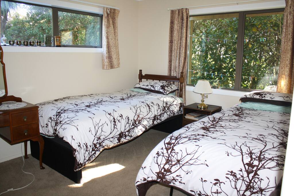 Comfortable twin beds in Bedroom 2