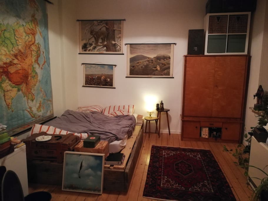 The bedroom