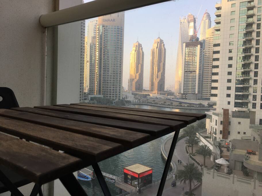 Your view from the balcony