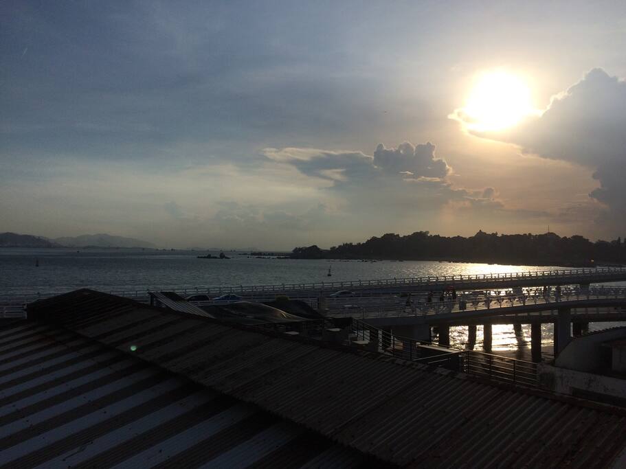 日出夕阳的陪伴,朝朝暮暮