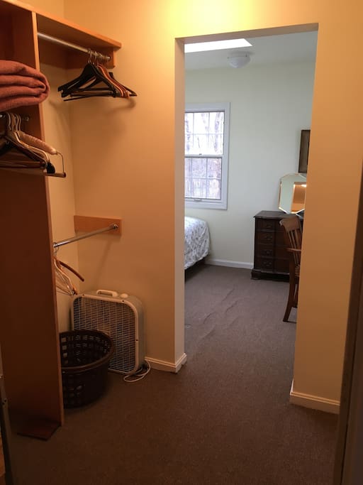 Extra storage space/ Closet