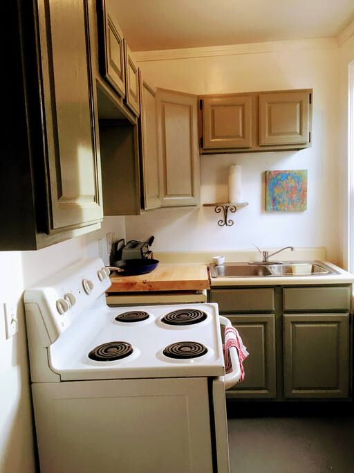 Kitchen with all utensils and equipment