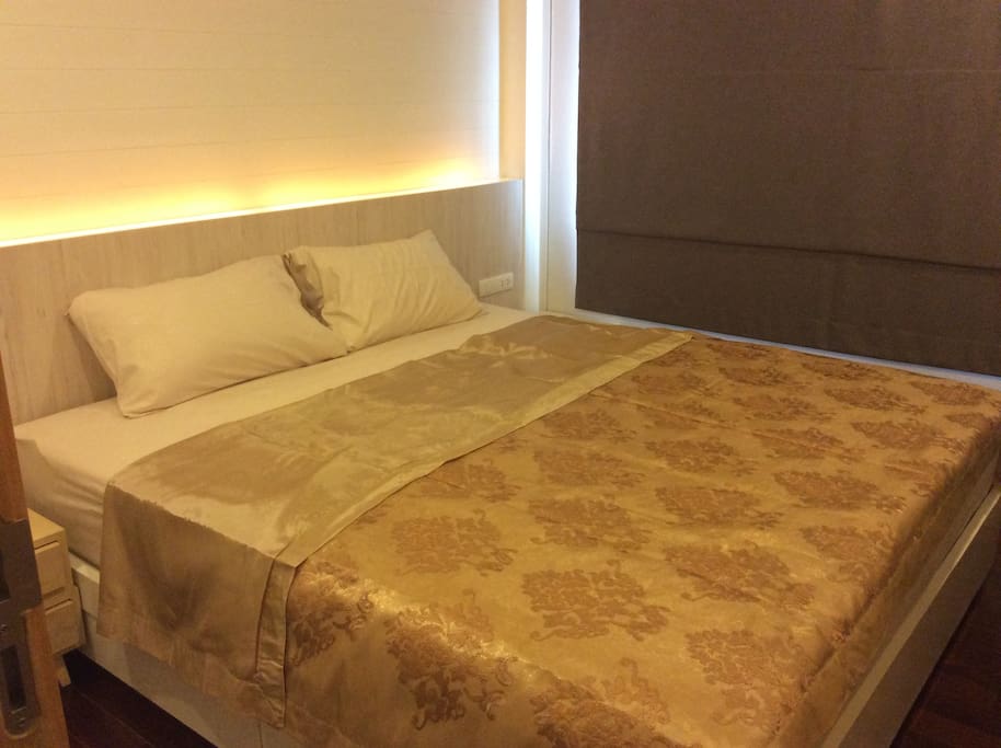 Bedroom in night scene