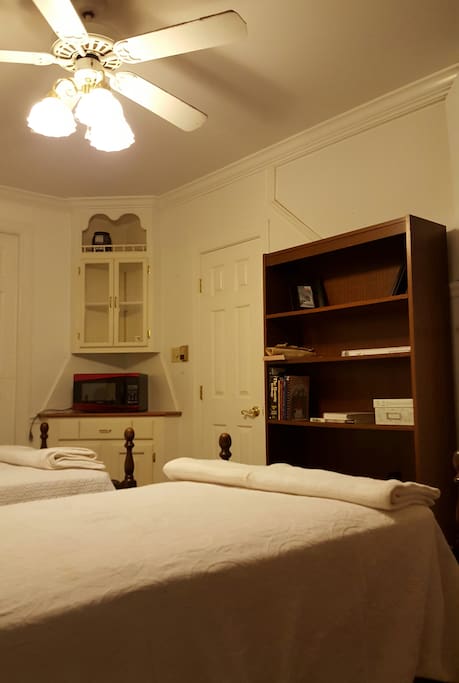 Twin Suite includes Microwave and Fridge.